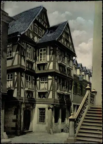 Ansichtskarte Wertheim Haus zu den Vier Gekrönten 1971
