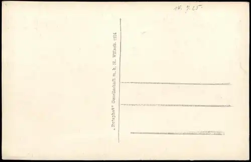 Ansichtskarte Oberau-Wildschönau Tirol Stadtpartie 1924