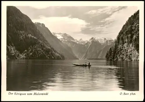 Ansichtskarte Schönau am Königssee Der Königssee - Malerwinkel 1930