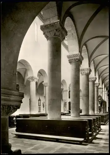 Ansichtskarte Regensburg Schottenkirche St. Jakob - Innen 1964