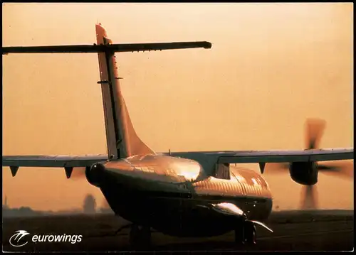 Ansichtskarte  eurowings Flugwesen - Flugzeuge ATR 72 1998