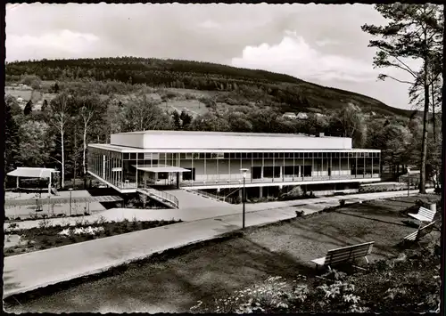 Ansichtskarte Bad Orb Panorama-Ansicht Blick auf die Konzerthalle 1965