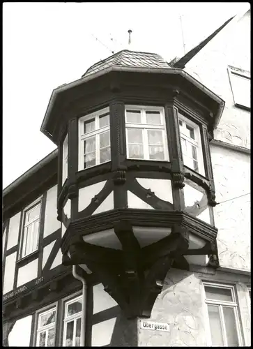 Ansichtskarte Laubach (Hessen) Fachwerkhaus - Obergasse 1979