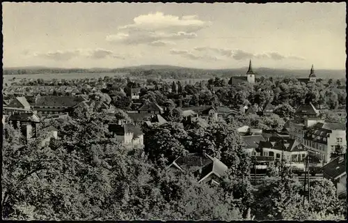 Ansichtskarte Melle Blicküber die Stadt 1959