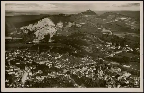 Ansichtskarte Kahla (Thüringen) Luftbild 1932