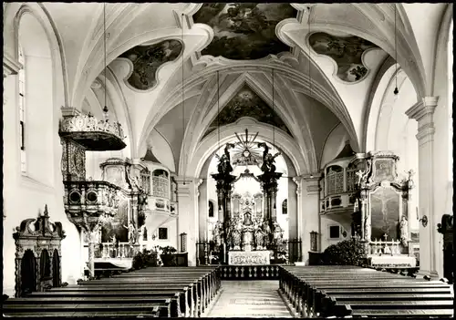 Neukirchen beim Heiligen Blut Wallfahrtskirche mit Gnadenaltar 1964