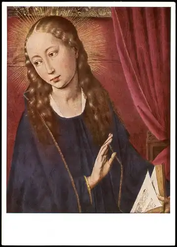 Ansichtskarte  No 1647 Roger van der Weyden 1400 - 1464 1975