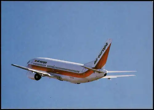 Ansichtskarte  Tipo Avión: Boeing 737-300 Flugzeuge - Boeing Airplan 1995