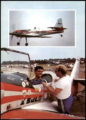 Letoun Z-50 LS, který v pilotáži ing. Flugzeuge - Airplane 1989