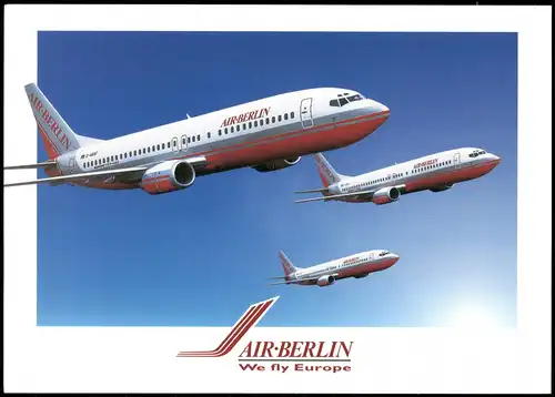 AIR-BERLIN »FLÜSTERJET« BOEING 737/400: Flugzeuge - Airplane 2004