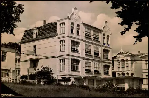 Ansichtskarte Bansin-Heringsdorf Usedom Erholungsheim Germania 1962