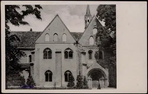 Ansichtskarte Arendsee (Altmark) Klosterkirche 1954