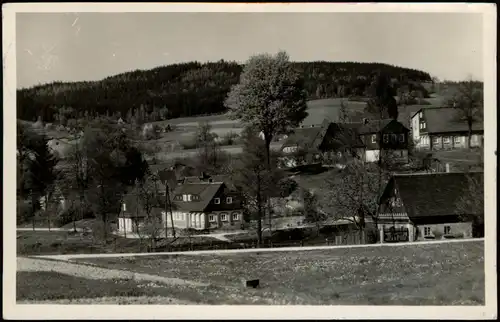 Oppach (Oberlausitz) Ortsansicht 1960   gelaufen mit DDR-Landpoststempel