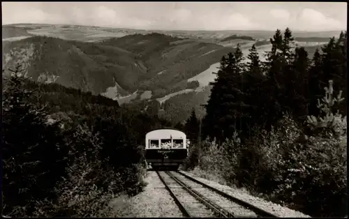 Ansichtskarte Lichtenhain/Bergbahn-Oberweißbach Oberweißbacher Bergbahn 1959