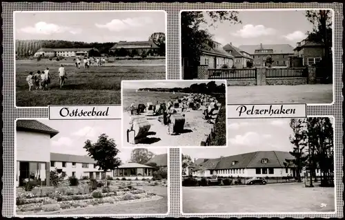 Ansichtskarte Pelzerhaken-Neustadt (Holstein) 4 Bild Ferienheim 1962