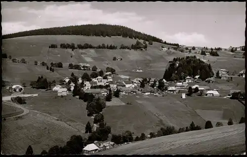 Ansichtskarte Todtnauberg Blick auf die Stadt 1962