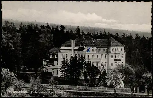 Ansichtskarte Wenzigerode-Bad Wildungen Haus Ebersberg 1963