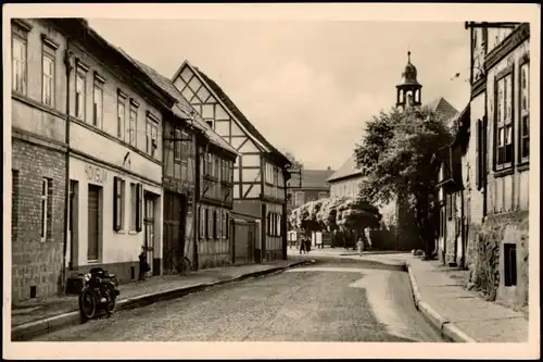 Heringen Straße der Einheit, Wohnhäuser, Konsum-Geschäft 1957