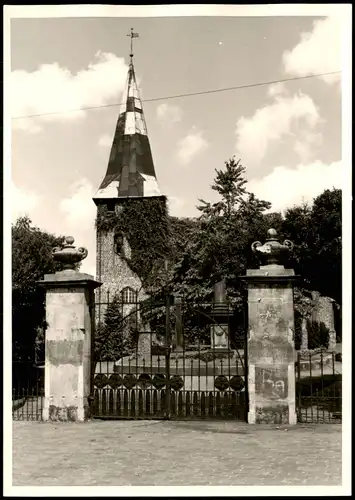 Ansichtskarte  Religion/Kirche - Eingang 1964