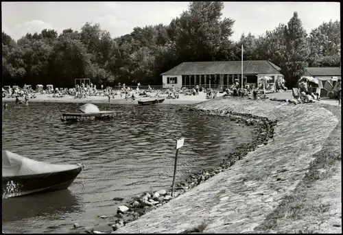 Ansichtskarte Caputh-Schwielowsee Strandbad 1977