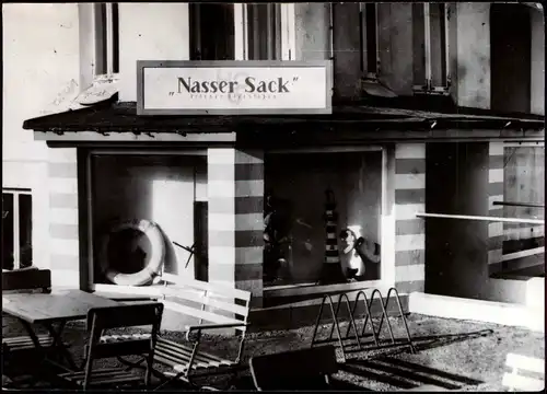 Kühlungsborn Geschäft "Nasser Sack"   1969   gelaufen mit Stempel Kühlungsborn