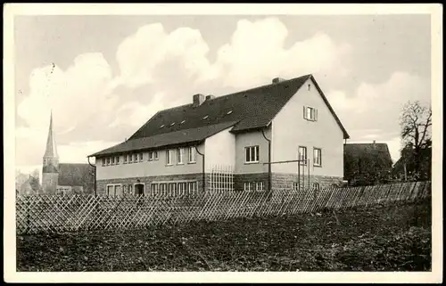 Ansichtskarte Kleingartach-Eppingen Stadtpartie ev.Jugendhaus 1950