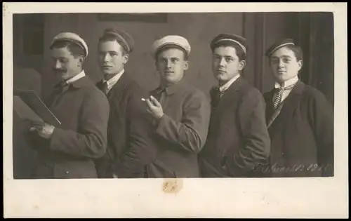 Karneval / Fastnacht / Fasching Studenten Fastnacht 1920 Privatfoto Foto