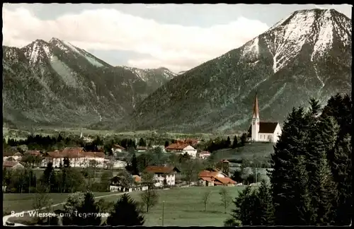 Ansichtskarte Bad Wiessee Panorama-Ansicht 1965