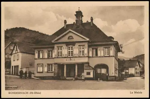 CPA Sondernach Elsaß Sunderna La Mairie 1928