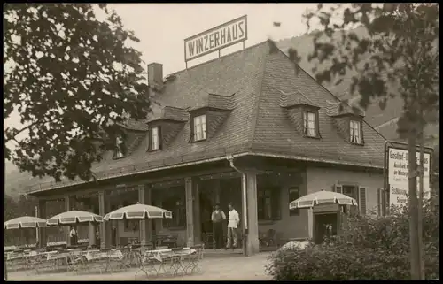 Foto Lorch (Rheingau) Gasthof im Winzertal 1928 Privatfoto