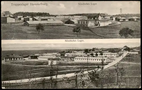 Ansichtskarte Hammelburg 2 Bild: Truppenlager 1911