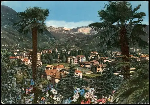 Cartoline Bozen Bolzano Panorama-Ansicht, Ort Südtirol 1963