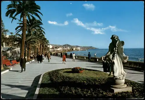 Cartoline San Remo Sanremo Passeggiata Imperatrice Riviera dei Fiori 1969