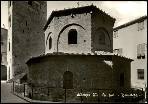 Cartoline Albenga Kirche Taukapelle 1966