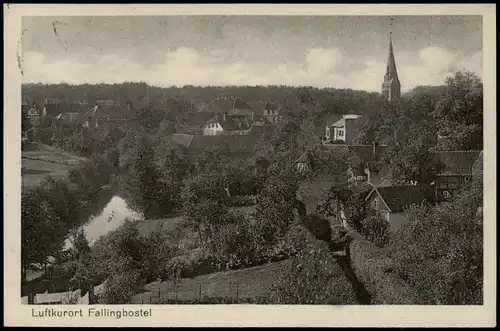 Ansichtskarte Bad Fallingbostel Stadtpartie 1929