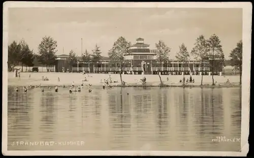 Postcard Kummer-Roll Hradčany Ralsko Strandhaus - Fotokarte 1930