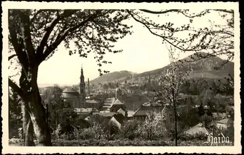Foto Haida Nový Bor Totale 1938 Privatfoto