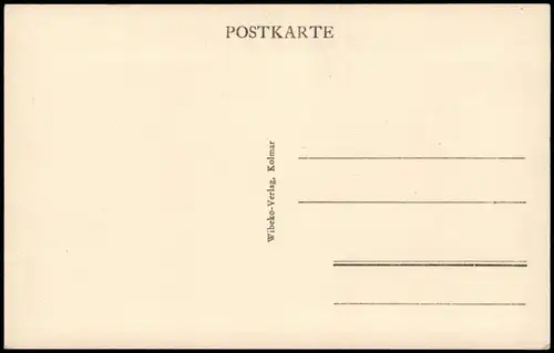 CPA Kolmar Colmar Straße, Kiosk 1939