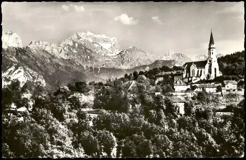 Annecy Basilique & Monastère de la Visitation, Panorama Ansicht 1960