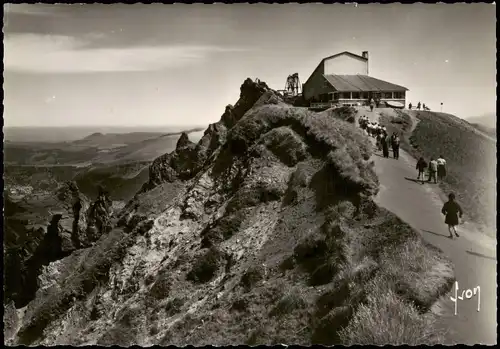 CPA .Frankreich LE MONT-DORE (P.-de-D.) Sommet du Sancy 1960