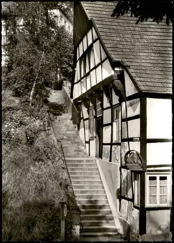 Ansichtskarte Tecklenburg Haus Ansicht Wellentreppe 1970