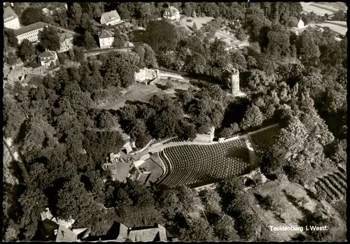 Ansichtskarte Tecklenburg Freilichtbühne Original-Luftfoto 1970