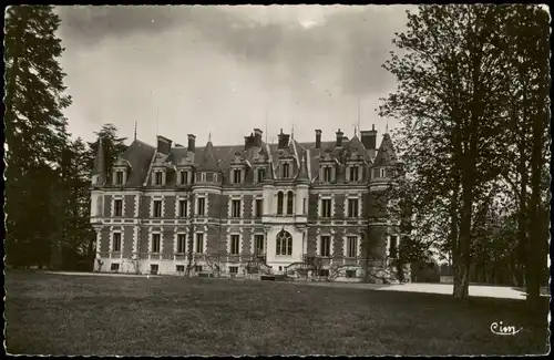 .Frankreich LA FERTÉ-IMBAULT Château de la Sauldre, Schloss Frankreich 1950