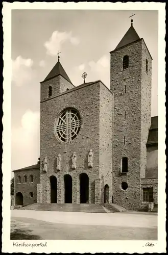 Münsterschwarzach-Schwarzach Abtei-Kirche Münsterschwarzach 1950