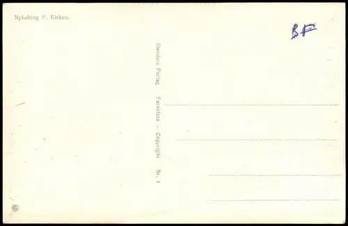 Postcard Nyköping Ortsansicht 1960