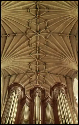 Postcard Norwich Cathedral (Kathedrale) 1980