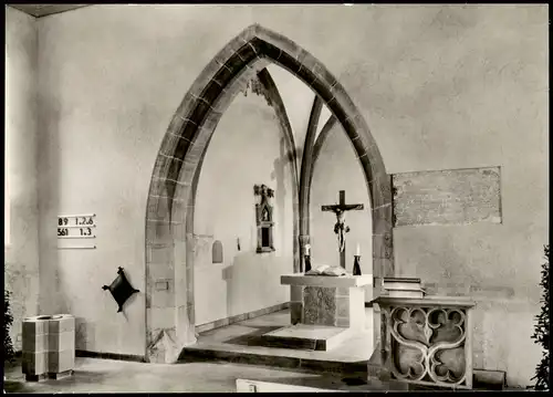 Ansichtskarte Murrhardt Kirche Walterichskirche nach der Renovierung 1960