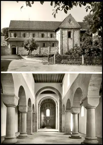 Schwäbisch Hall Kleincomburg bei Schwäbisch Hall St. Ägidius-Basilika 1960