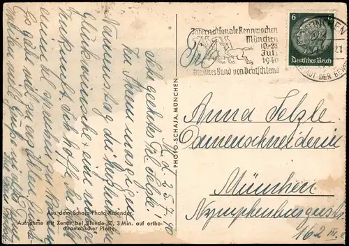 Ansichtskarte  Botanik :: Blumen im Glas - Fotokunst 1943