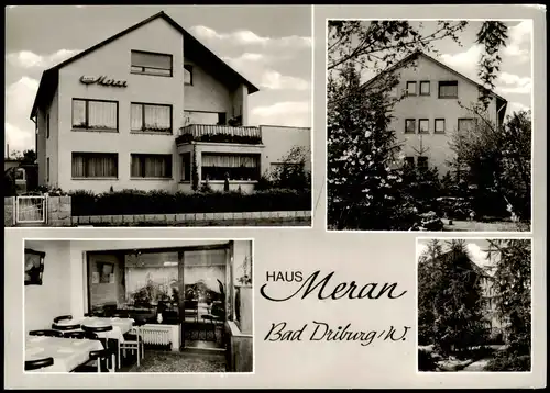 Ansichtskarte Bad Driburg Kurheim "Haus Meran" - 4 Bild 1964